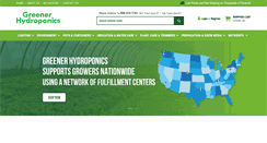 Desktop Screenshot of greenerhydroponics.com